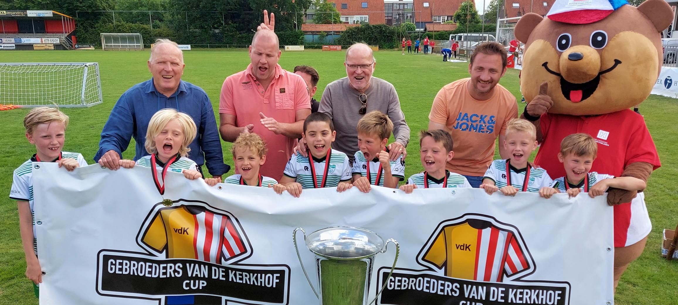 -8 jeugd SV Brandevoort in 2022 naar Van de Kerkhof Cup